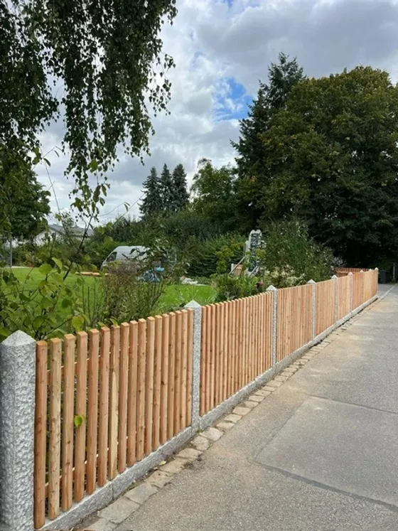 Holzzaun in Münster - fachgerechte Ausführung vor Ort