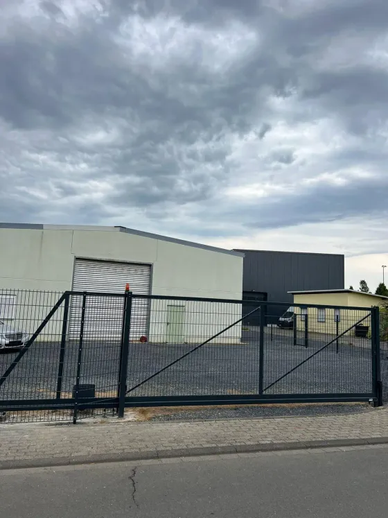Industriezaun in Münster - fachgerechte Ausführung vor Ort